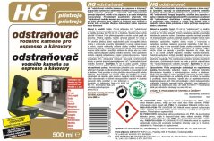 HG 32305 Odstraňovač vod. kamene pro expresso a kávovary 500ml