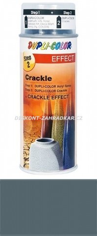 Crackle effect sprej - šedý 400ml