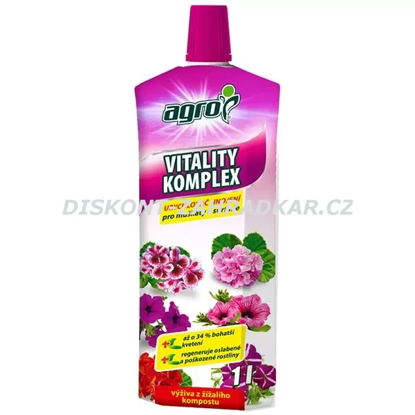 AGRO Vitality komplex muškát a surfinie 1l