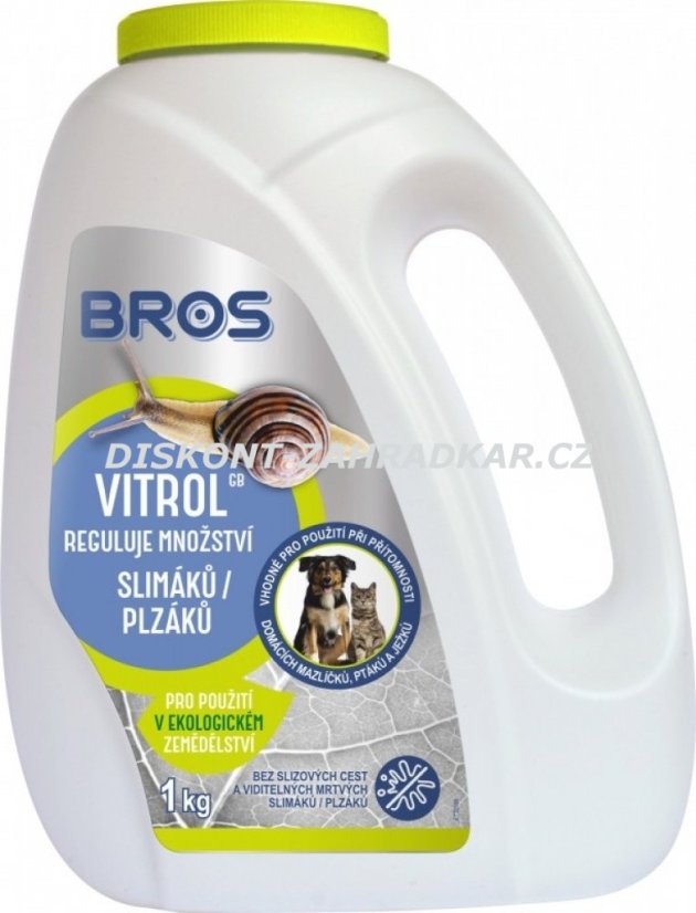 Bros VITROL na slimáky 1kg