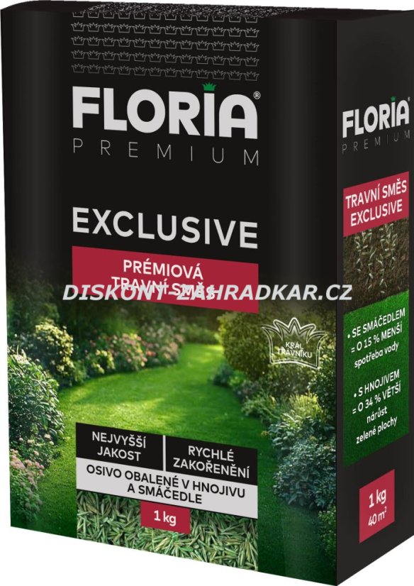 FLORIA PREMIUM Travní směs Exclusive 1kg FLORIA PREMIUM Travní směs Exclusive 1kg