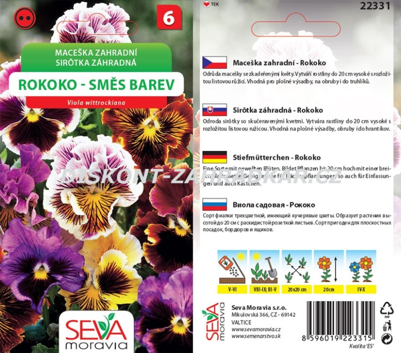 22331 Maceška Rokoko Směs 0,2g / 4406