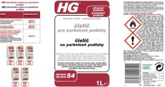 HG 22010 Čistič pro parketové podlahy 1000ml