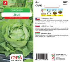 10814 Salát hlávkový letní Zeus 0,3g / 3106