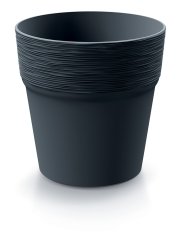 Květináč FURU DFA120 12cm ANTRACIT