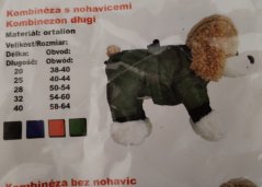 Kombinéza bez nohavic 45657 tmavě zelená reflexní