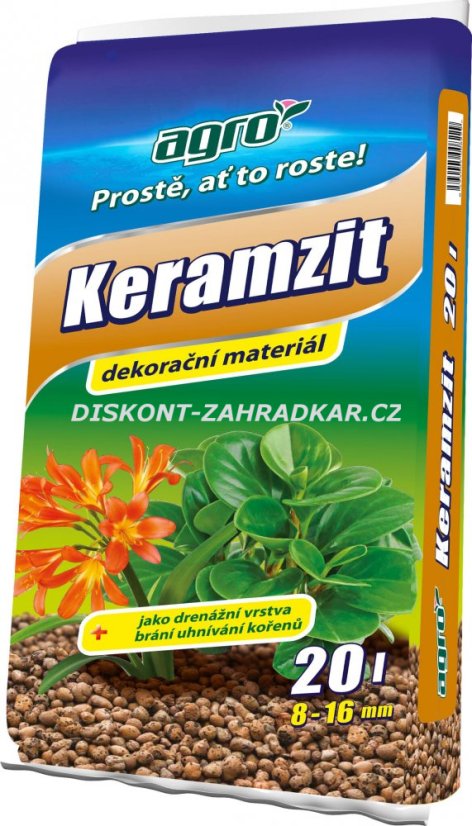 Keramzit 8 - 16 mm 20l