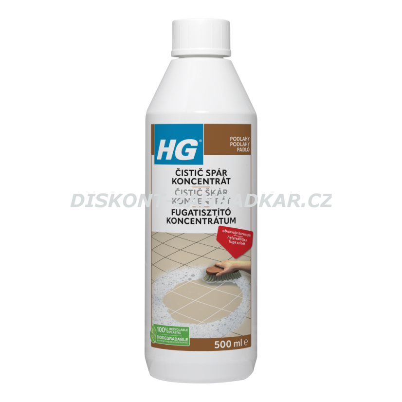 HG 13505 Koncentrovaný čistič spár 500ml
