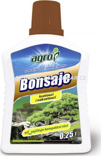 AGRO Kapalné hnojivo pro bonsaje 0,25 l