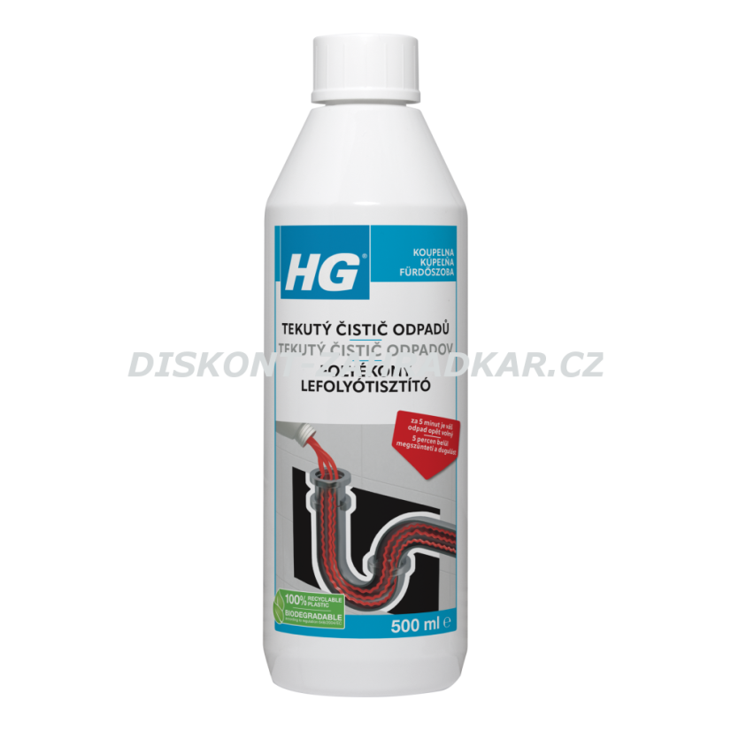 HG 13905 Tekutý čistič odpadů 500ml