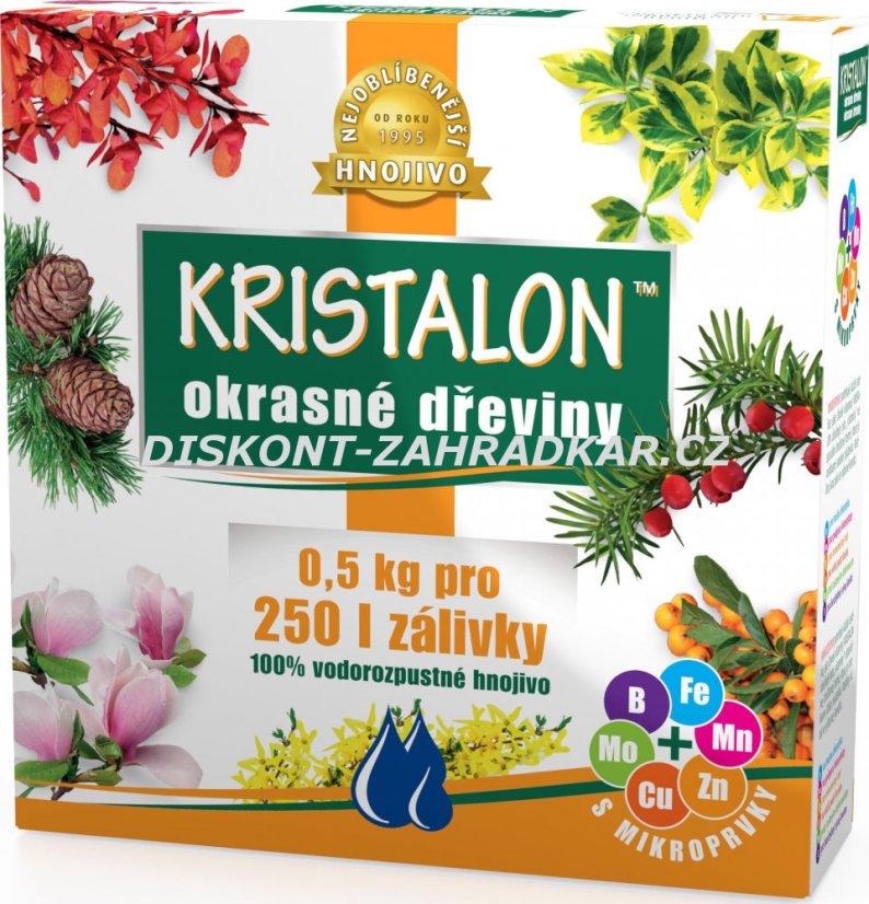 Kristalon pro okrasné dřeviny 500g