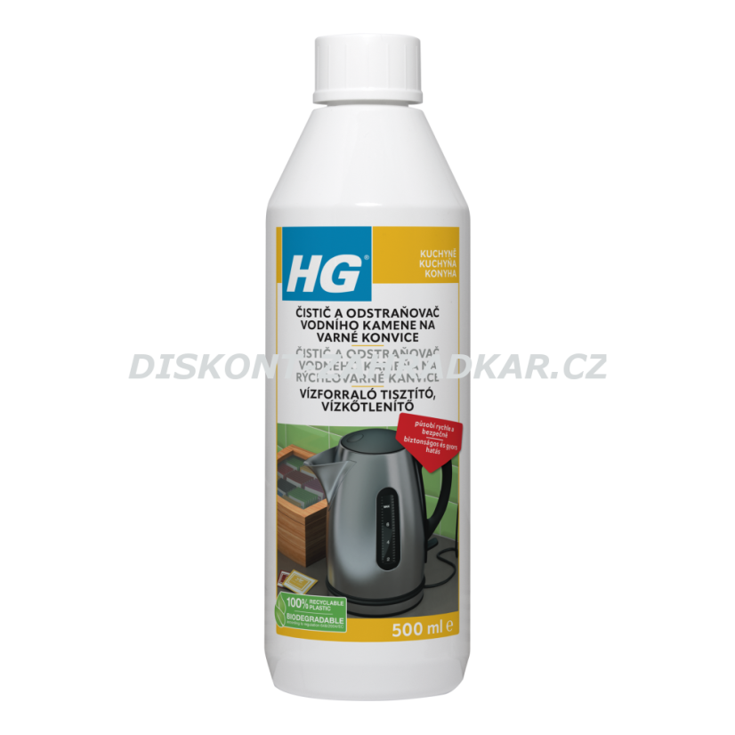 HG 63105 Odstraňovač vodního kamene z varné konvice 500ml