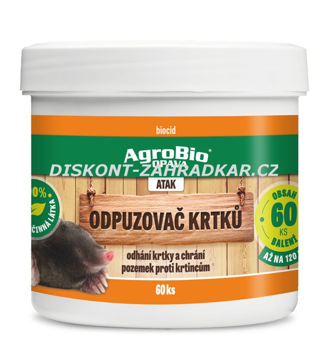ATAK Odpuzovač krtků 60ks