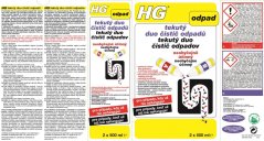 HG 34310 Duo tekutý čistic odpadů 1000ml