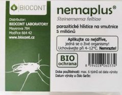 NEMAPLUS Parazitické hlístice proti SMUTNICÍM
