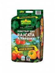 FLORIA Substrát pro rajčata a papriky 40l KOSTKA