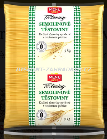 Špagety 5kg - semolinové těstovy