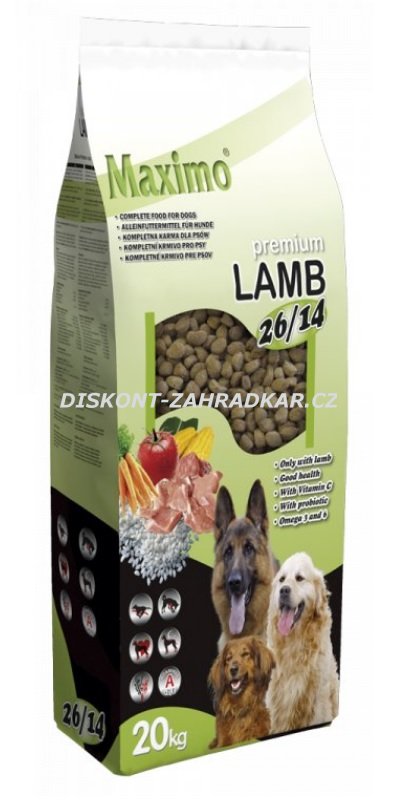 Delikan MAXIMO Lamb 26/14 - 20kg