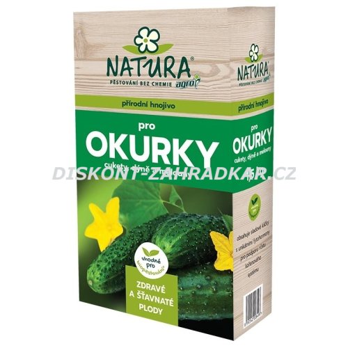 Natura Organické hnojivo pro okurky, cukety a dýně 1,5kg