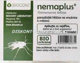 NEMAPLUS Parazitické hlístice proti SMUTNICÍM