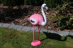 Plameňák 60x22x93cm zahradní dekorace / CH9219