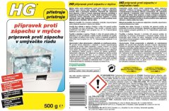 HG 63605 Přípravek proti zápachu v myčce