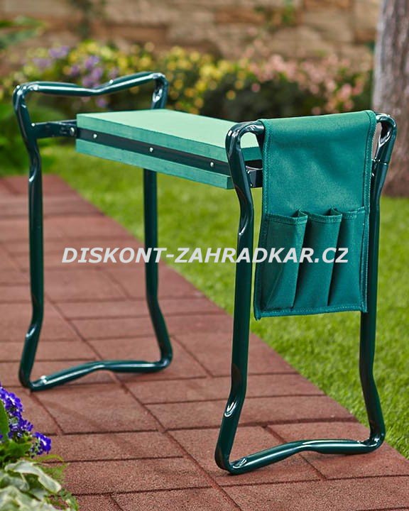 Zahradní stolička skládací zelená / CH3632