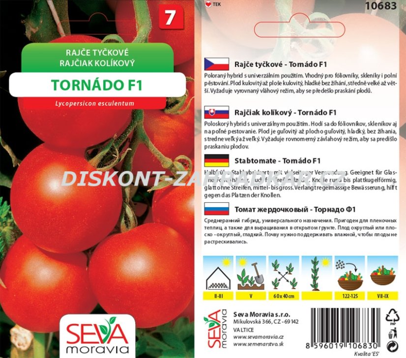 10683 Rajče F1 Tornádo 0,15g / 2605