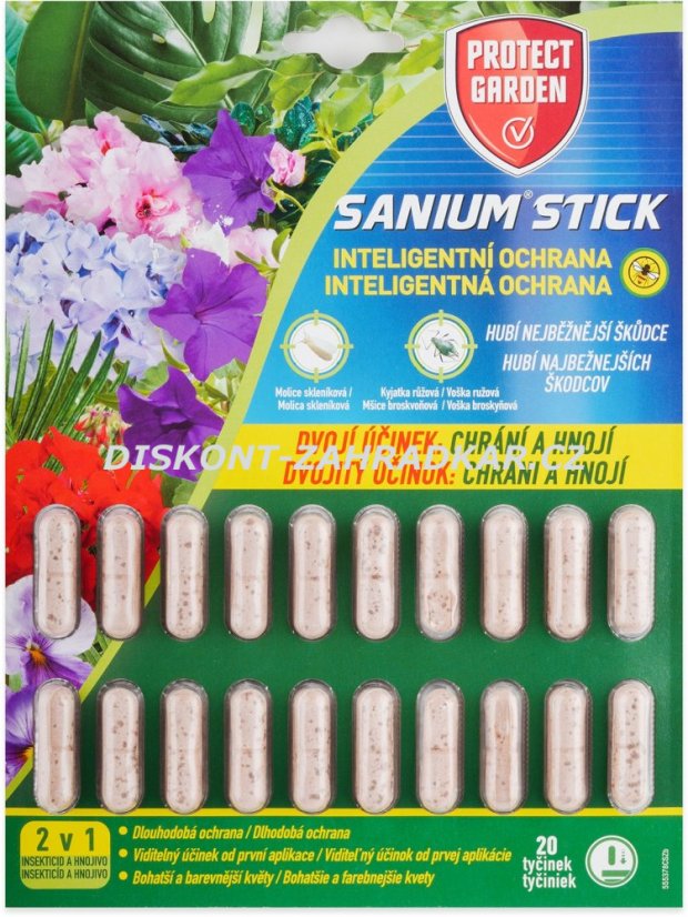 Insekticidní tyčinky Sanium Stick 20ks