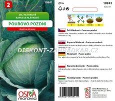 10941 Zelí Pourovo Pozdní 0,8g / 3406