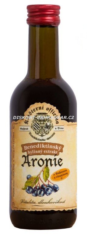 Bylinný fruktózový sirup ARONIE 290 g Bylinný fruktózový sirup ARONIE 290 g