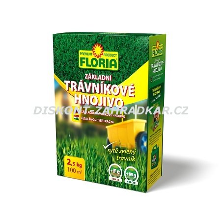 Floria Trávníkové hnojivo JARO/LÉTO 2,5kg