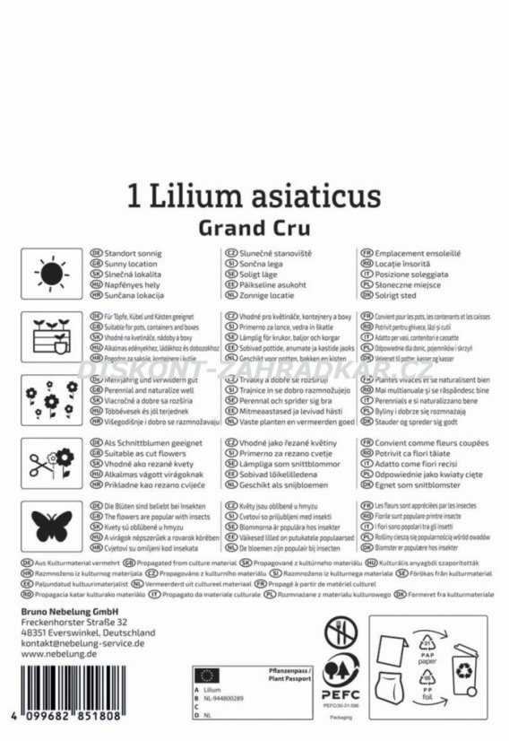 2750000/7503 Lilie Grand Cru 1ks