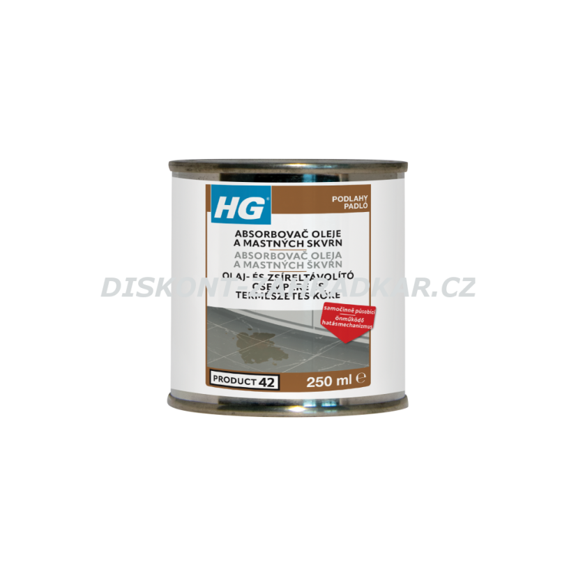 HG 47003 Absorbovač oleje a mastných skvrn z přírodního kamene 250 ml