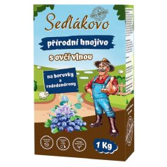 Sedlákovo hnojivo s ovčí vlnou na borůvky a rododendrony 1 kg