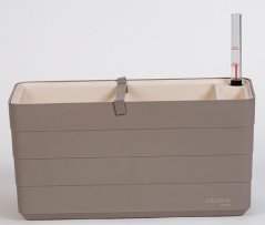 Truhlík Berberis 40 cm Taupe + Slonová kost