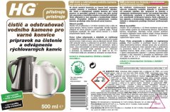 HG 63105 Odstraňovač vodního kamene z varné konvice 500ml