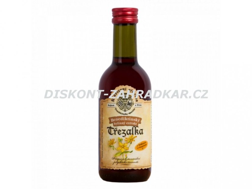 Bylinný fruktózový sirup TŘEZALKA 290 g