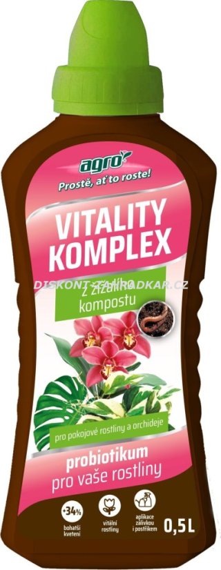 AGRO Vitality Komplex orchidea a pokojové rosltiny 0,5l