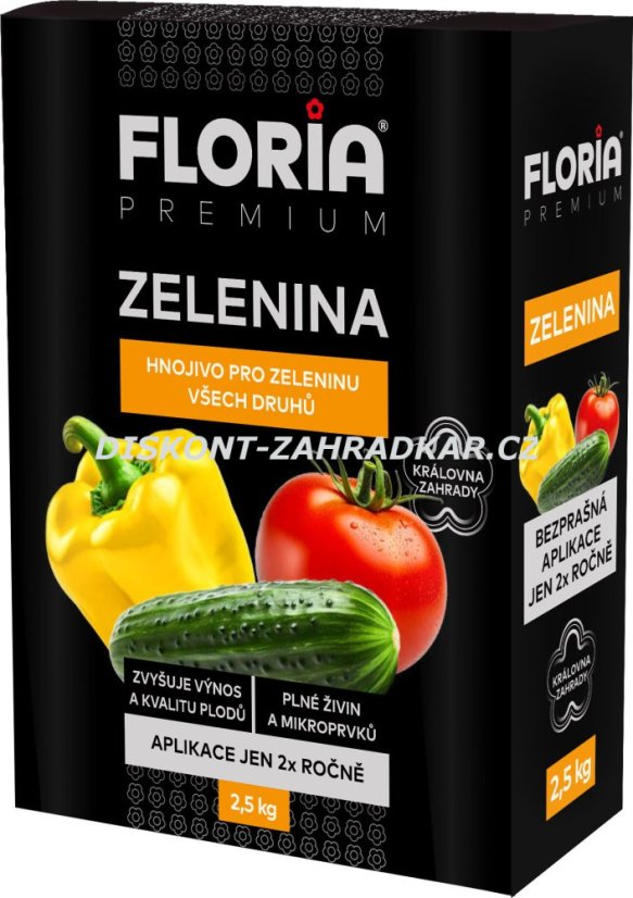 FLORIA PREMIUM Hnojivo pro zeleninu 2,5 kg FLORIA PREMIUM Hnojivo pro zeleninu 2,5 kg