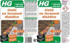 HG 18310 Čistič na terasové dlaždice 1000ml