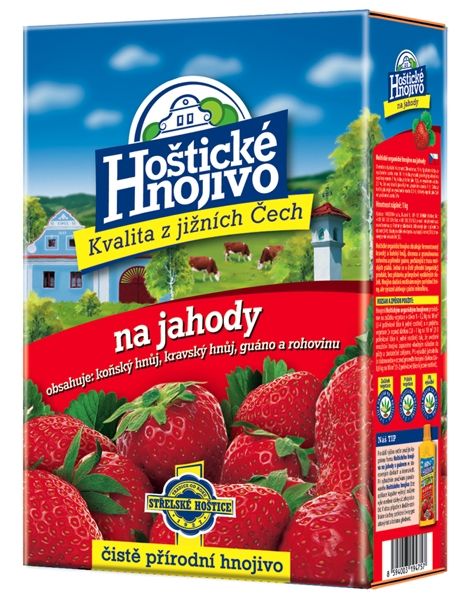 Hoštické hnojivo s guánem Jahody 1kg