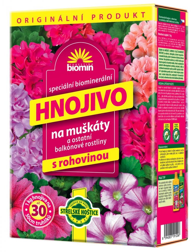 Biomin muškáty 1kg