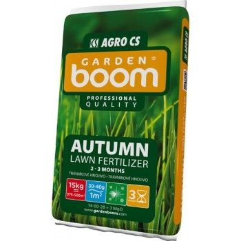 Levně Garden Boom AUTUMN podzimní trávníkové hn. 15 kg