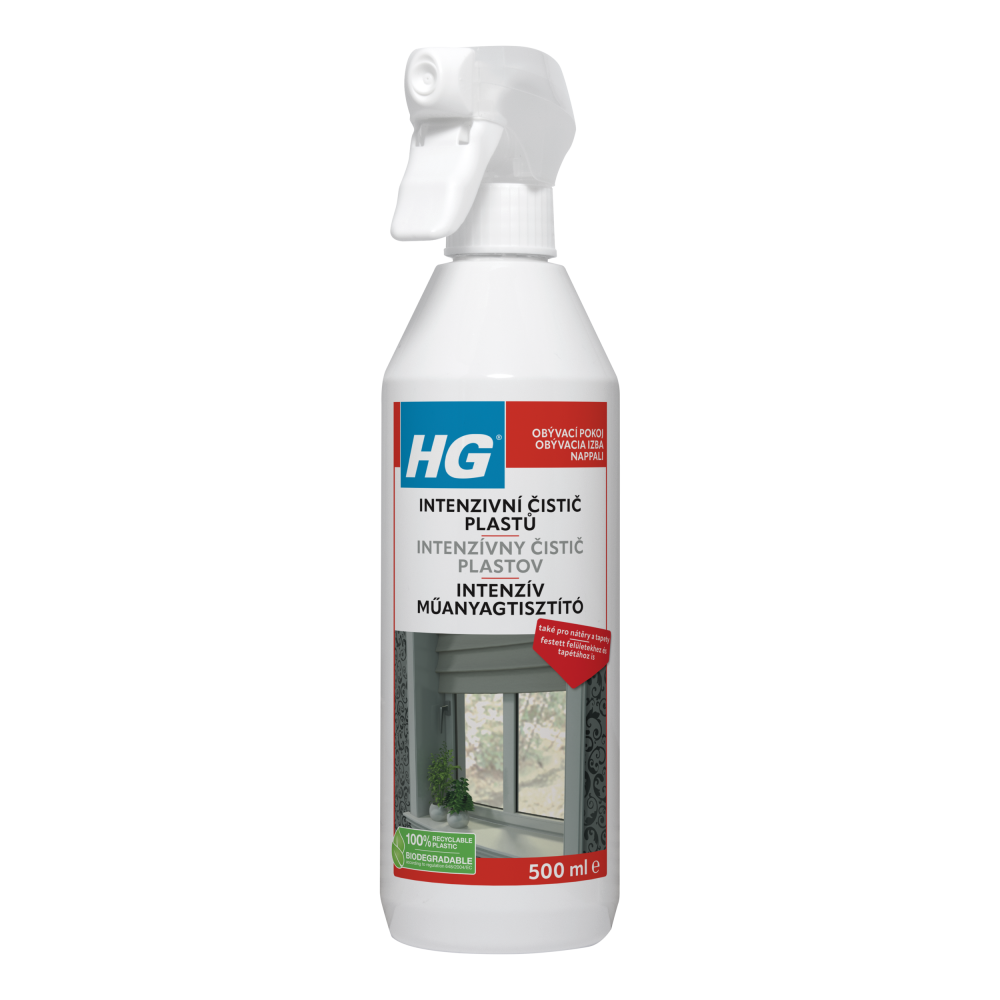 Levně HG 20905 Int. čistič pro plast. nátěry a tapety 500ml