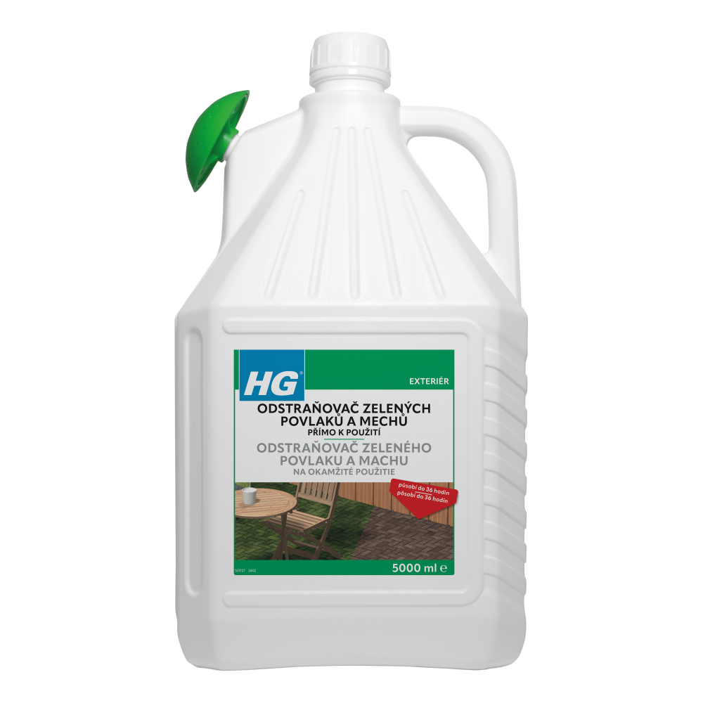 Levně HG 52750 Odstraňovač zelených povlaků a mechů 5L NEZASÍLÁME