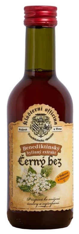 Levně Bylinný fruktózový sirup ČERNÝ BEZ 290 g