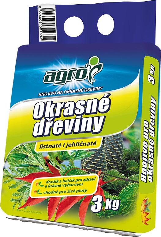 Levně Hnojivo pro okrasné dřeviny 3kg