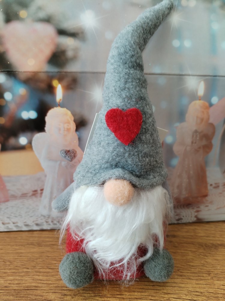 Levně Plyšový fousáč X434 červený