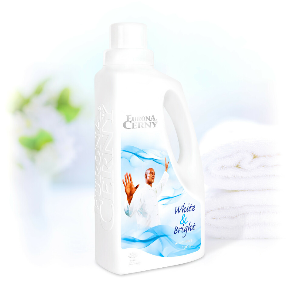 Levně e 1079 White & Bright Tekutý prostředek na bílé a světlé 1000ml